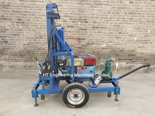 Water boring drilling machine