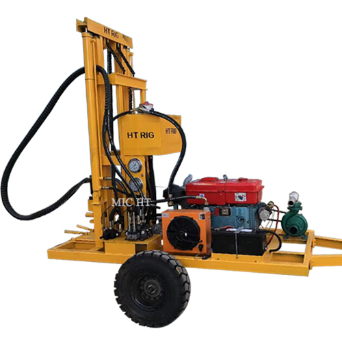 150M Deep Diesel Water Well Drilling Rig Equipment