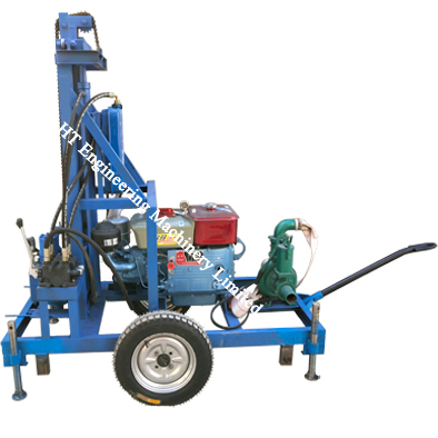 Pequeña mini agua borewell perforadora aburrida